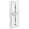 Stupell Industries Sweet Cabin Vertical Words Framed Giclee, design by Lux + Me Designs